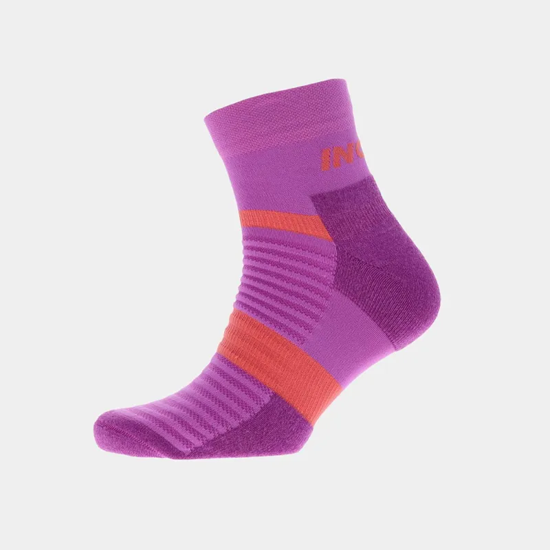 Inov8 Active Mid Sock in Purple-1