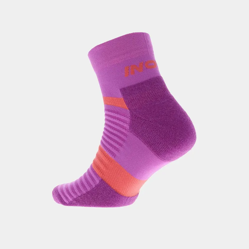 Inov8 Active Mid Sock in Purple-3