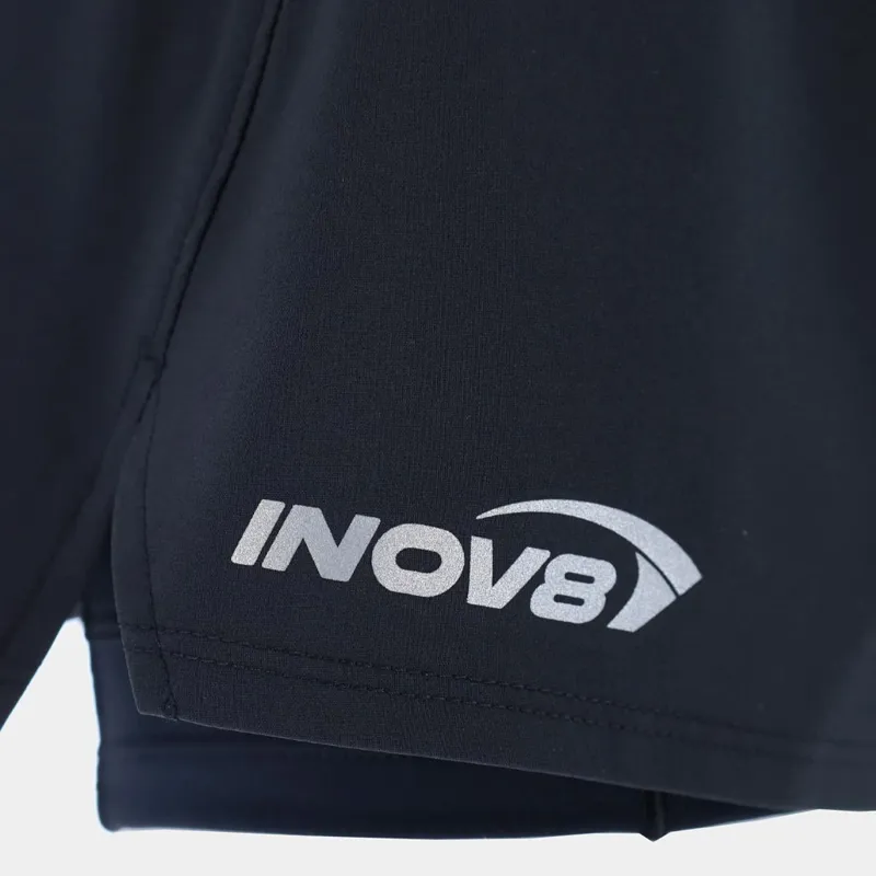 Inov8 Airlite 2in1 Women's Running Short in Black-3