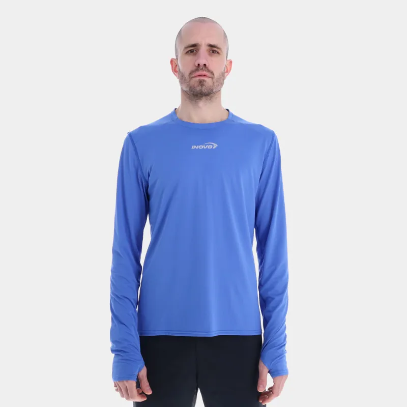 Inov8 Airlite Long Sleeve Men's T-shirt in Blue