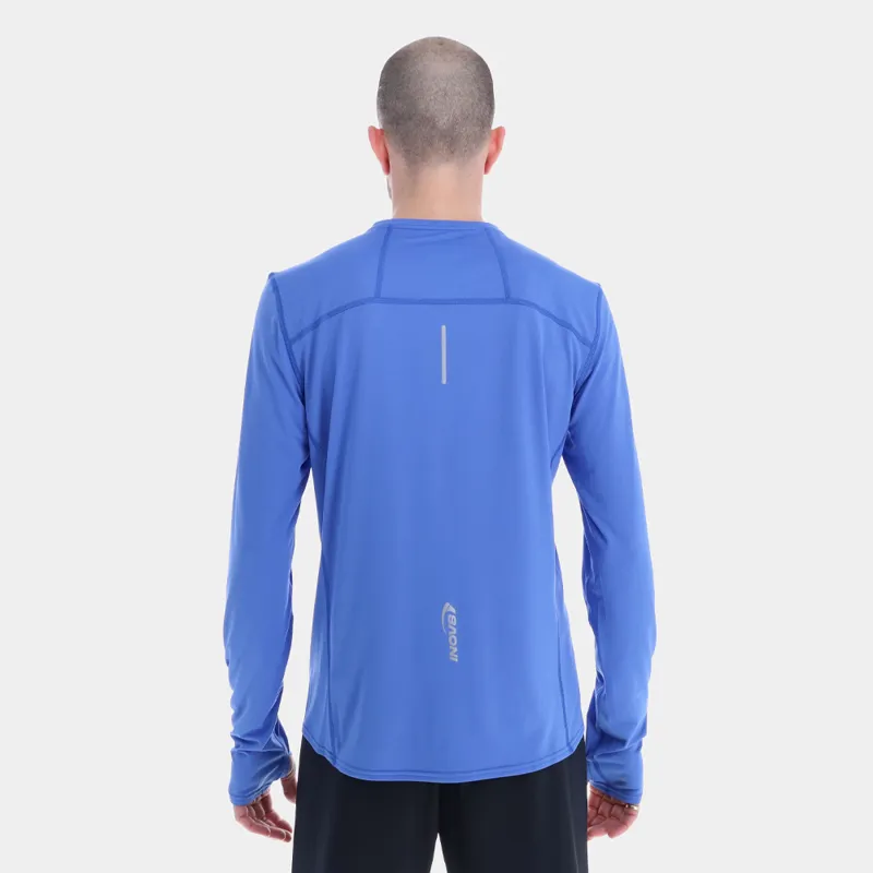 Inov8 Airlite Long Sleeve Men's T-shirt in Blue-2