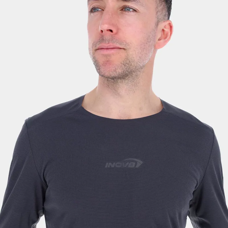 Inov8 Airlite Pro Men's Long Sleeve Running Top in Black-2