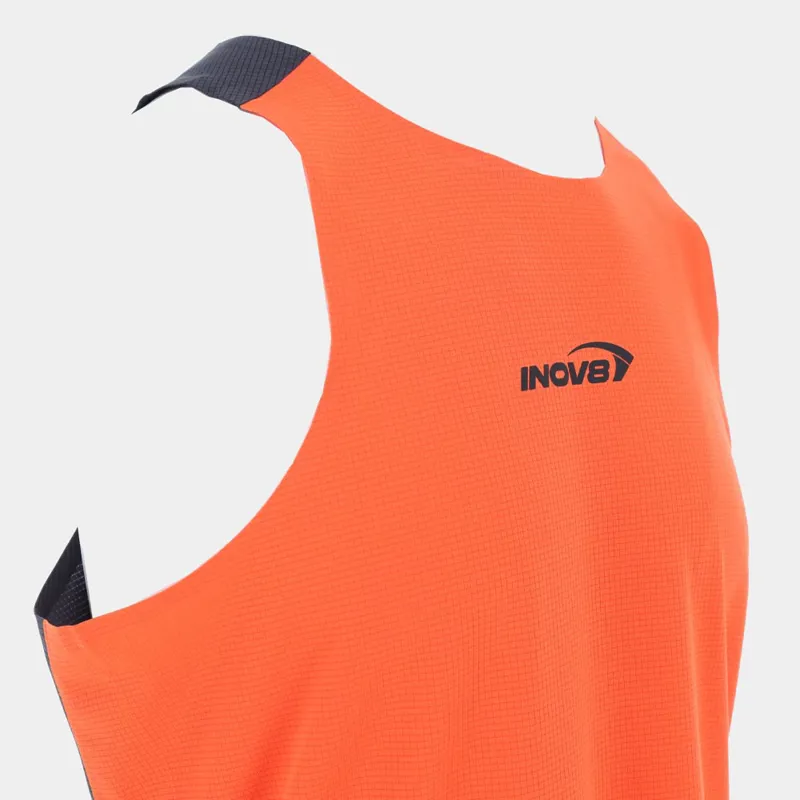 Inov8 Airlite Pro Men's Running Vest in Orange/Dark Grey-2