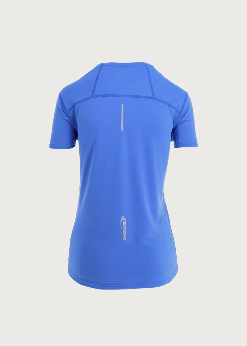 Inov8 Airlite Womens Short Sleeve T-shirt in Blue-1