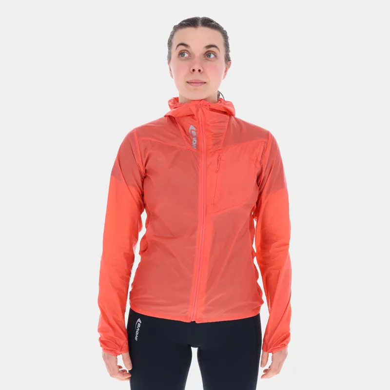 Inov8 Windshell Women's Running Jacket in Coral-1