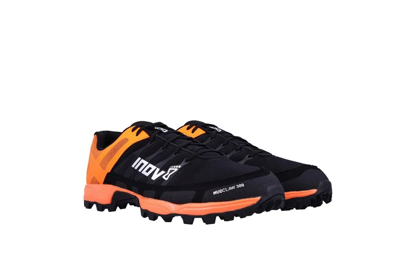 Inov8 Mudclaw 300 Men's Fell Running Shoe in Black/Orange-5
