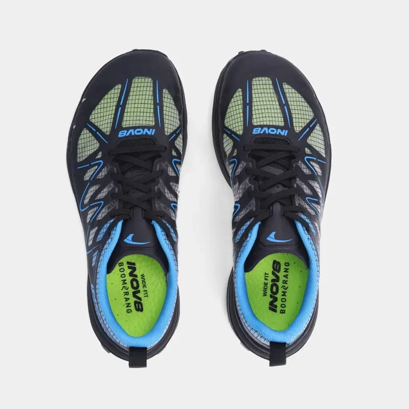 Inov8 MudTalon Zero V2 Wide Men's Fell Running Shoe in Black/Blue-1