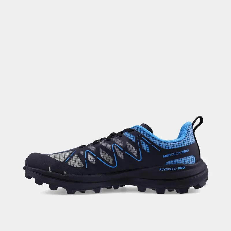 Inov8 MudTalon Zero V2 Wide Men's Fell Running Shoe in Black/Blue-3