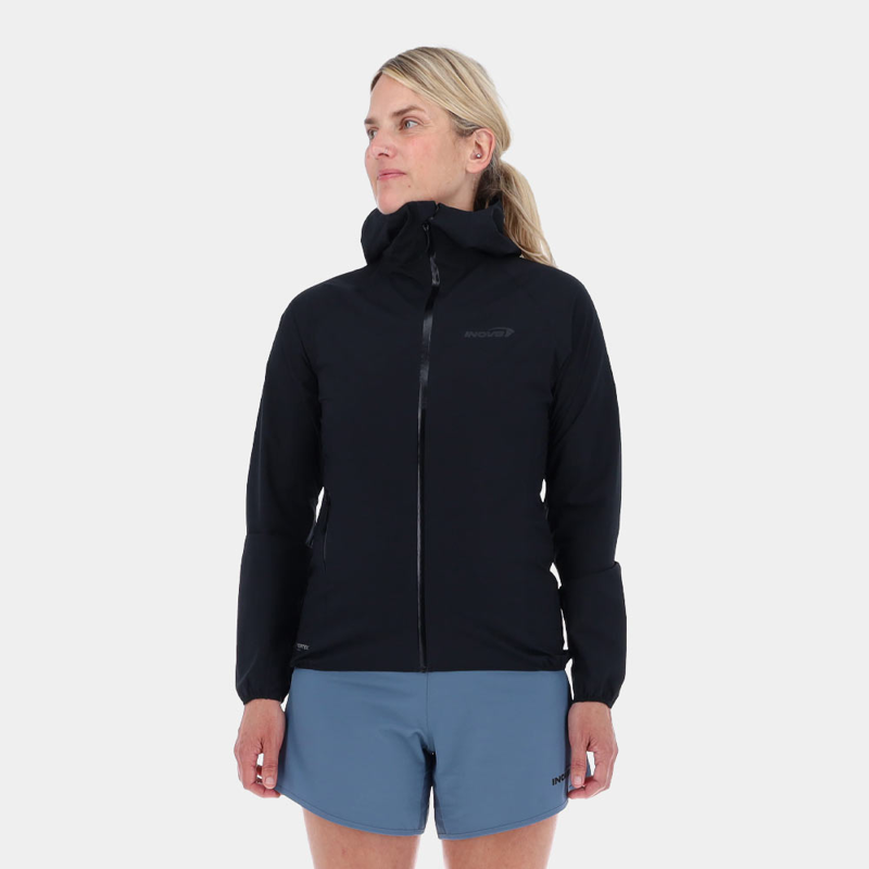 Inov8 Stormshell FZ V2 Women's Waterproof Running Jacket in Black