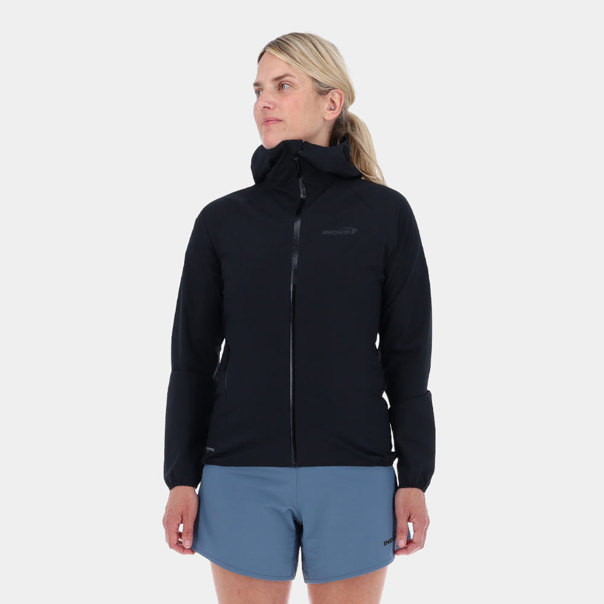 Inov8 Stormshell FZ V2 Women's Waterproof Running Jacket in Black
