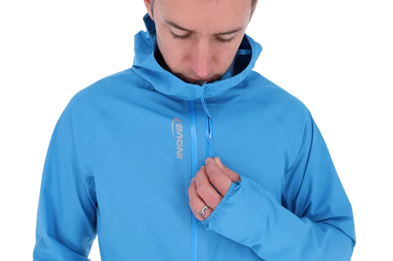 Inov8 Stormshell FZ V2 Men's Waterproof Running Jacket in Blue-5