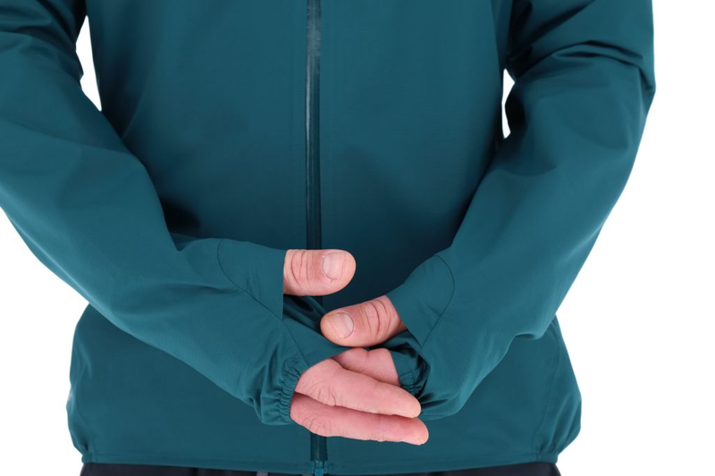 Inov8 Stormshell FZ V2 Men's Waterpoof Running Jacket in Dark Teal-2