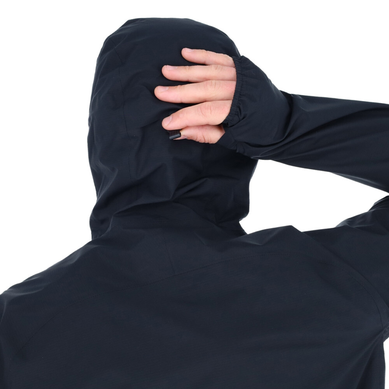 Inov8 Stormshell V2 Men's Waterproof Running Jacket in Black-4