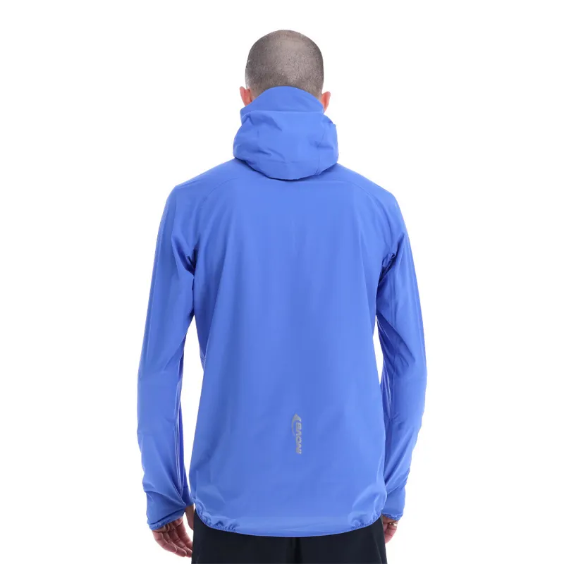 Inov8 Stormshell V2 Men's Waterproof Running Jacket in Blue-3