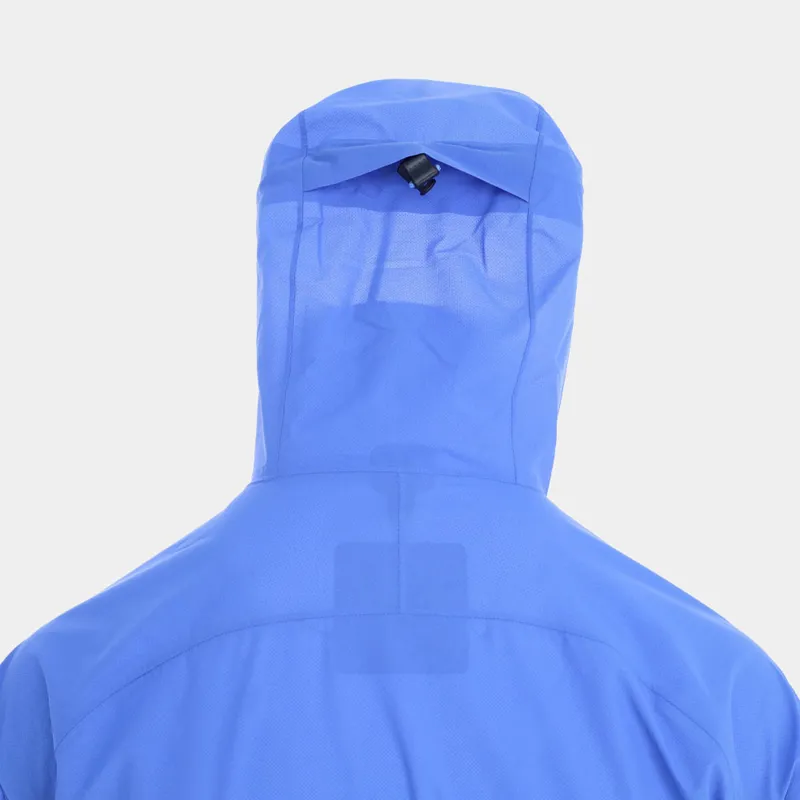 Inov8 Stormshell V2 Women's Waterproof Running Jacket in Blue-4