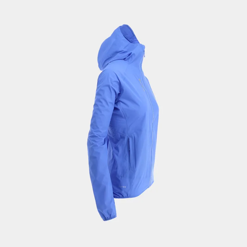 Inov8 Stormshell V2 Women's Waterproof Running Jacket in Blue-5