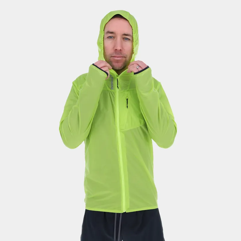 Inov8 Windshell Men's Running Jacket in Green-3