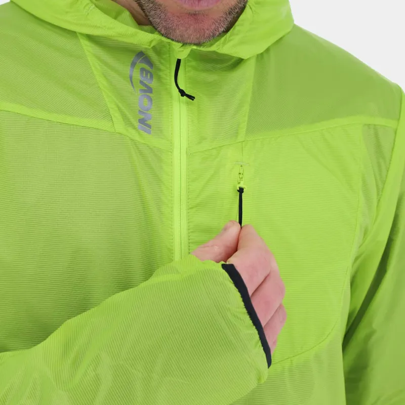 Inov8 Windshell Men's Running Jacket in Green-4