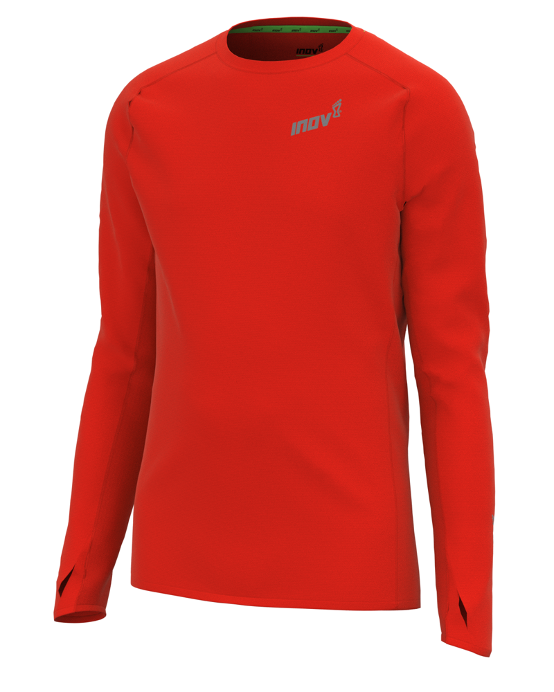 Inov8 Base Elite Long Sleeve 3.0 Men's Top in Red-3