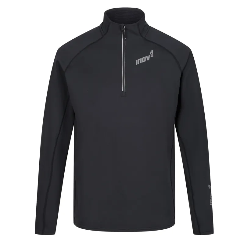 Inov8 Train Elite Long Sleeve Half Zip Men's Mid Layer in Black