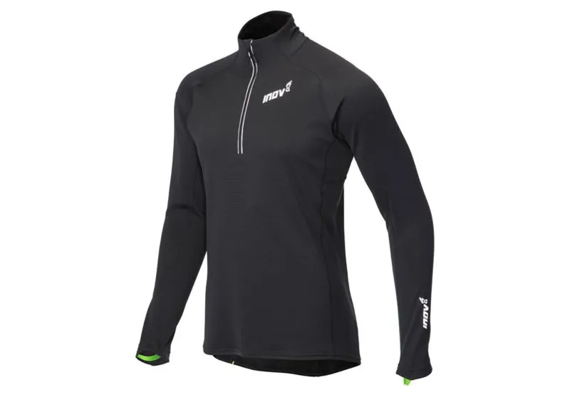 Inov8 Train Elite Long Sleeve Half Zip Men's Mid Layer in Black-1