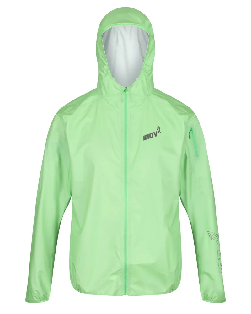 Inov8 Raceshell Pro FZ Men's Waterproof Running Jacket in Green-6