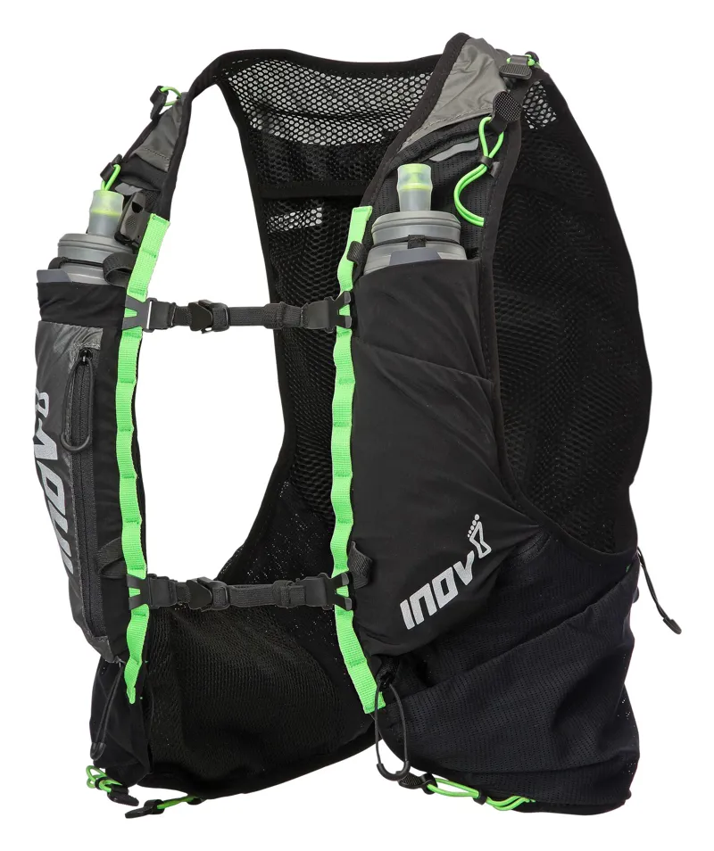 Inov8 Race Ultra Pro 5 Vest Running Pack in Black/Green