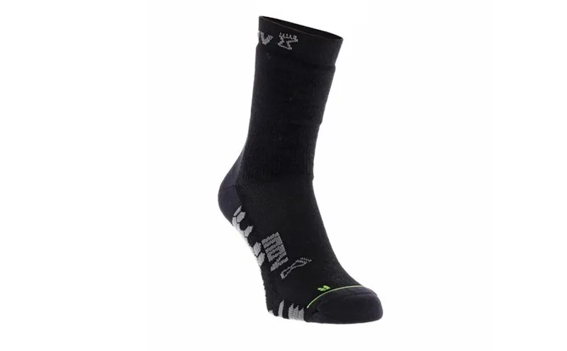 Inov8 Thermo Outdoor High Socks in Black/Grey