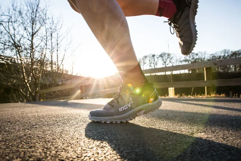 Inov8 Parkclaw 260 Knit Women's Road/Trail Running Shoe in Grey/Pink-9