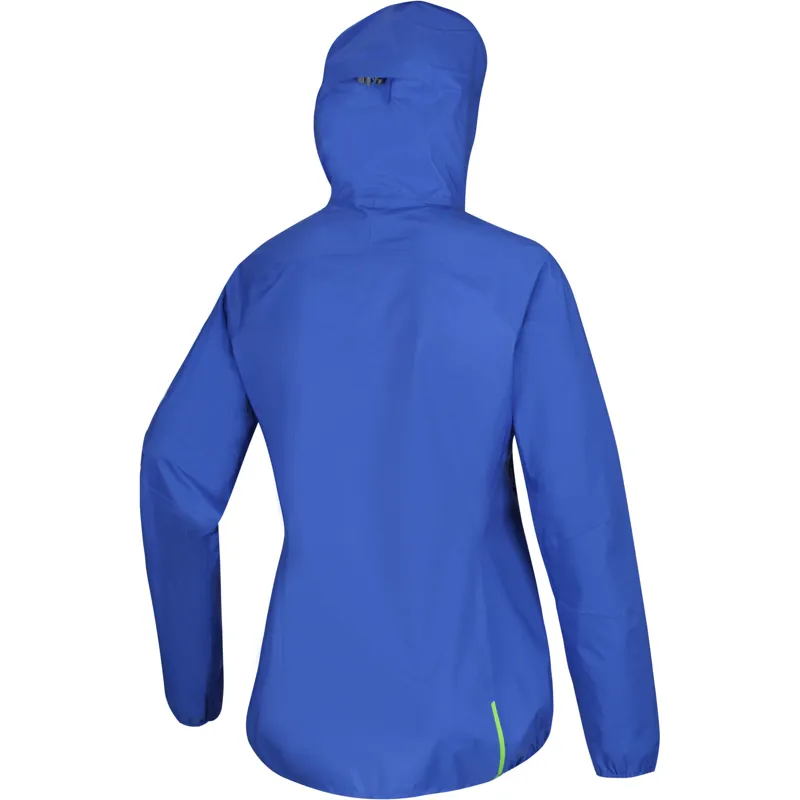 Inov8 Stormshell FZ Women's Waterproof Running Jacket in Blue-5