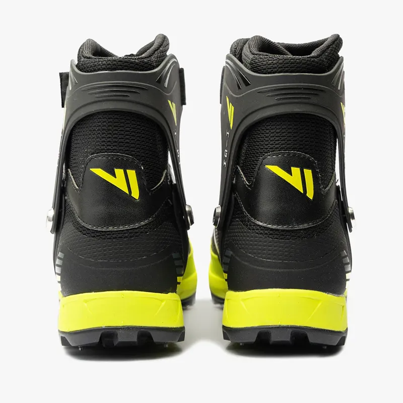 VJ Sport Integrator High Unisex Orienteering Shoe in Black/Yellow-4