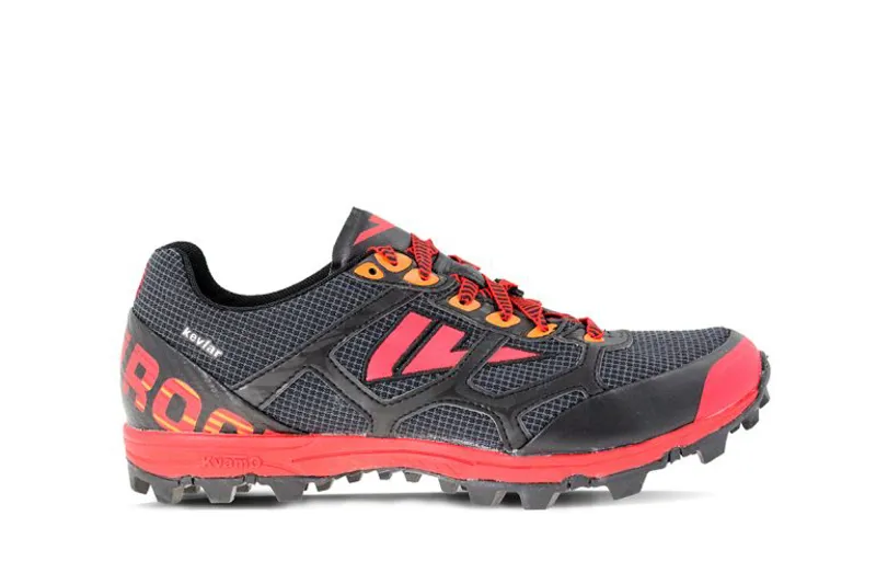 VJ Sport Irock 3 Unisex Fell Running Shoe in Black/Red