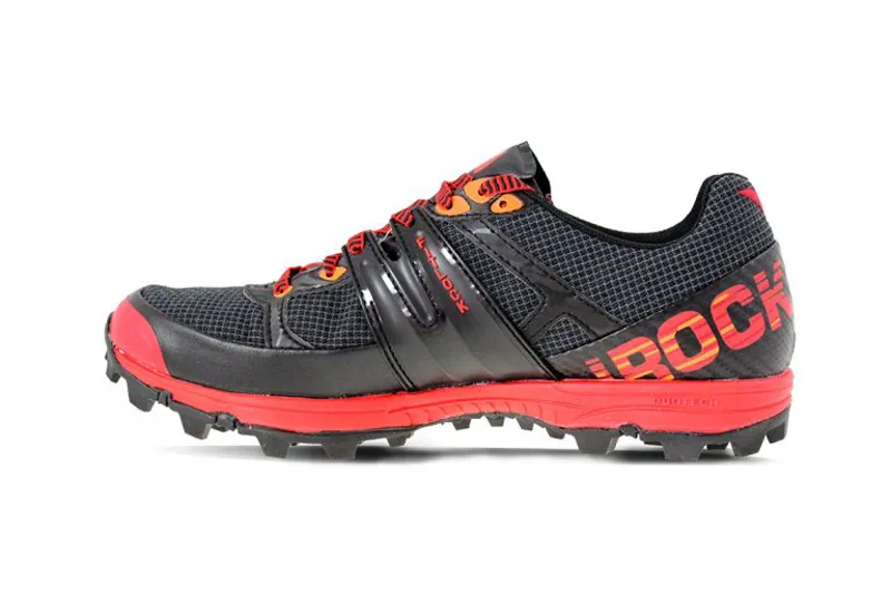 VJ Sport Irock 3 Unisex Fell Running Shoe in Black/Red-2