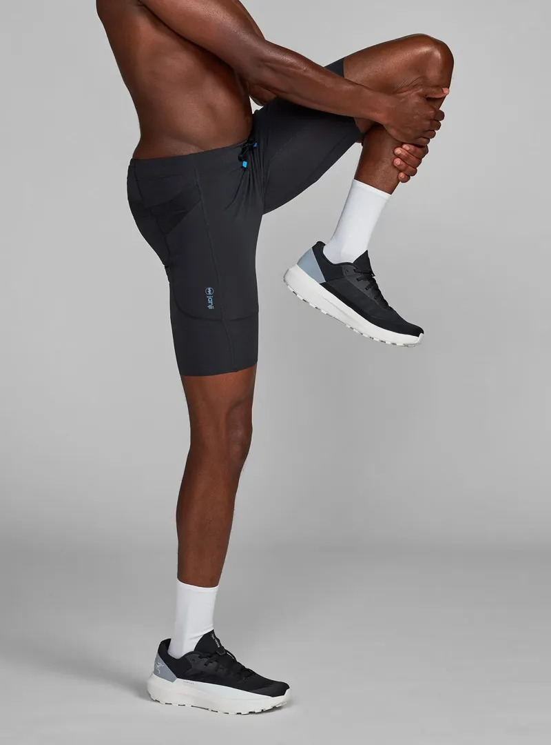 Janji 8inch Trail Half Tight Men's Running Tight in Midnight-3