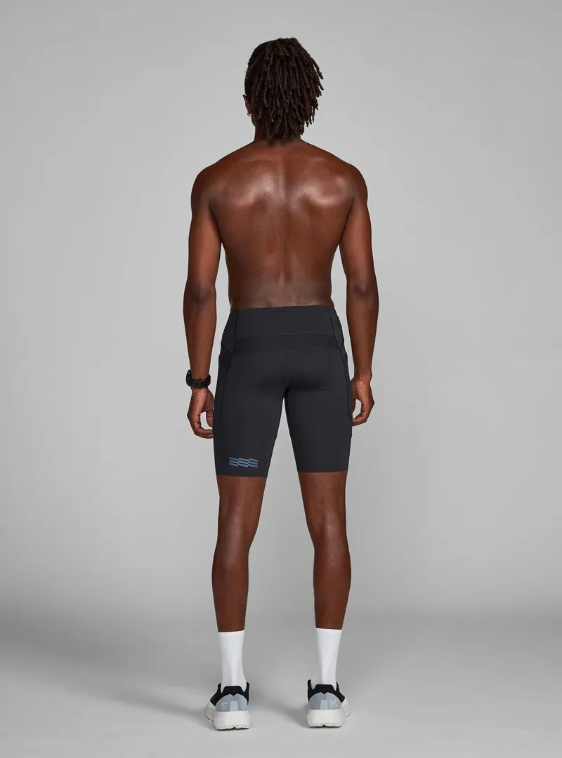 Janji 8inch Trail Half Tight Men's Running Tight in Midnight-4