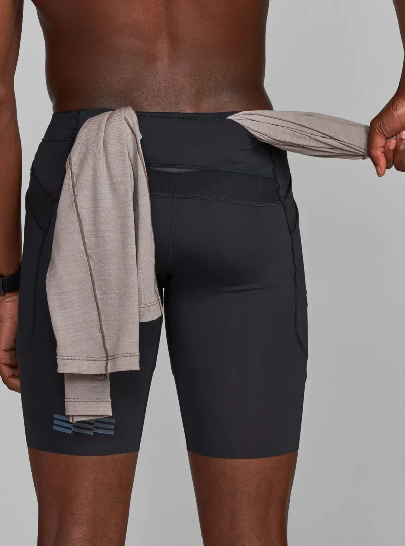 Janji 8inch Trail Half Tight Men's Running Tight in Midnight-6