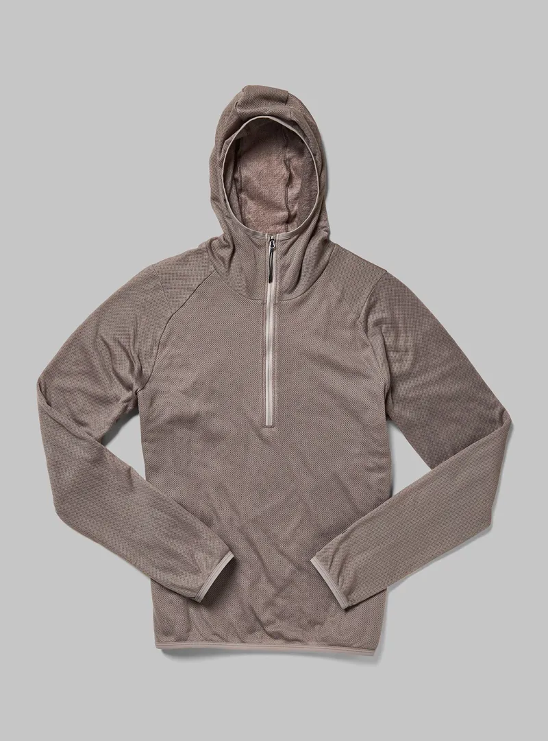 Janji Auras Ultrafleece Women's Hoodie in Silt