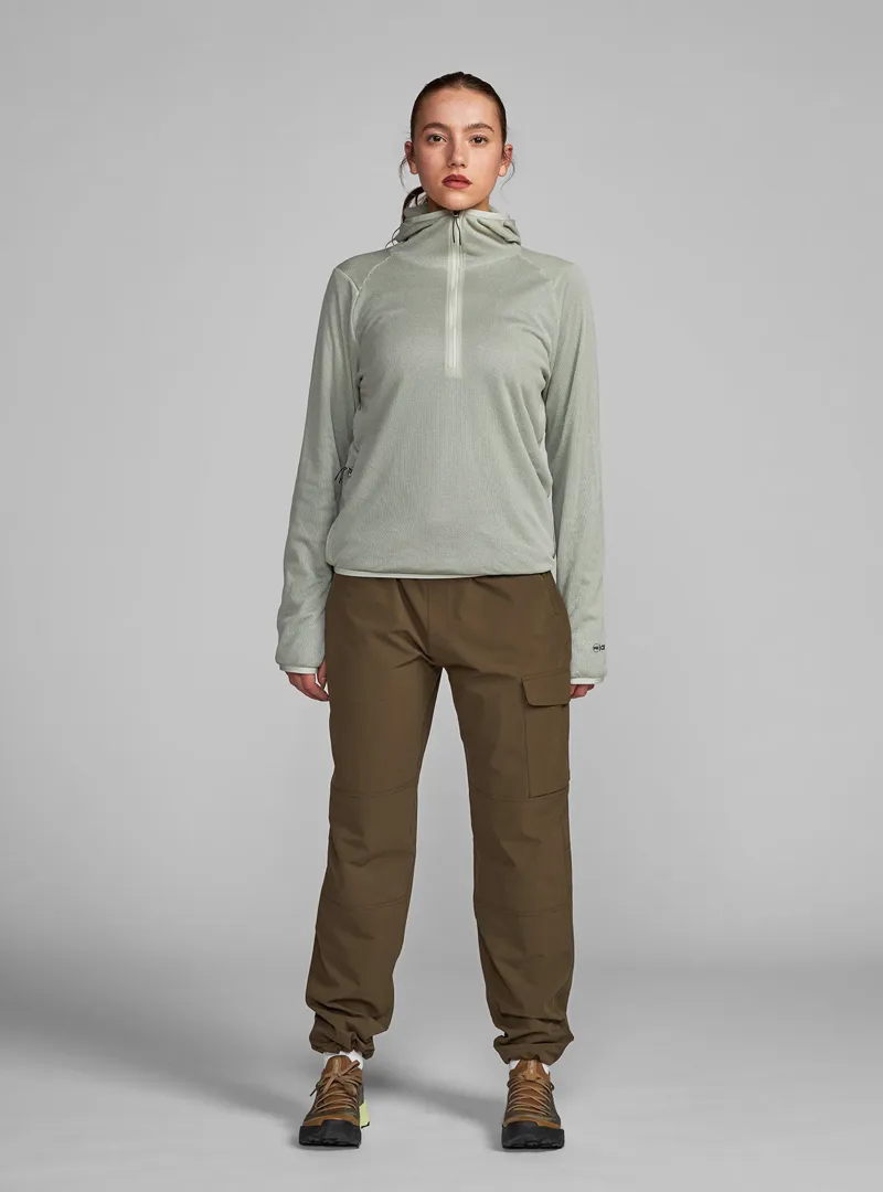 Janji Auras Ultrafleece Women's Hoodie in Arctic-1