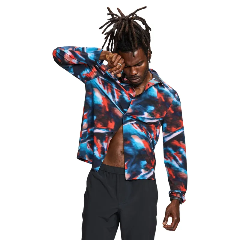 Janji Trekker Snappy Long Sleeve Men's Shirt in Riders On The Storm-4