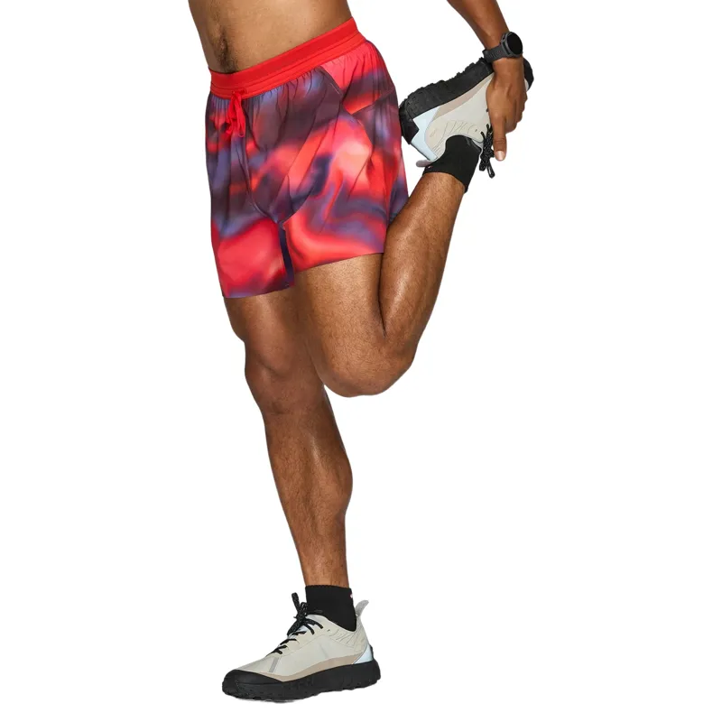 Janji 5' AFO Middle Men's Running Shorts in Cherry Funk-3