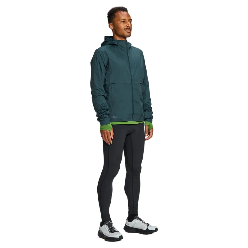 Janji Rainrunner Pack Jacket Men's Waterproof Jacket in Atlantis-3