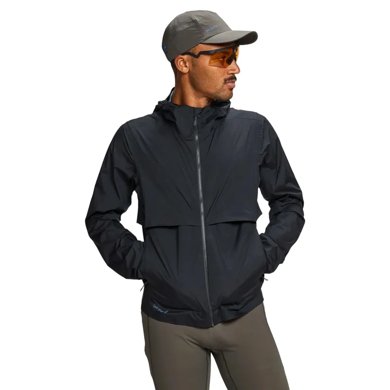Janji Rainrunner Pack Jacket Men's Waterproof Jacket in Midnight