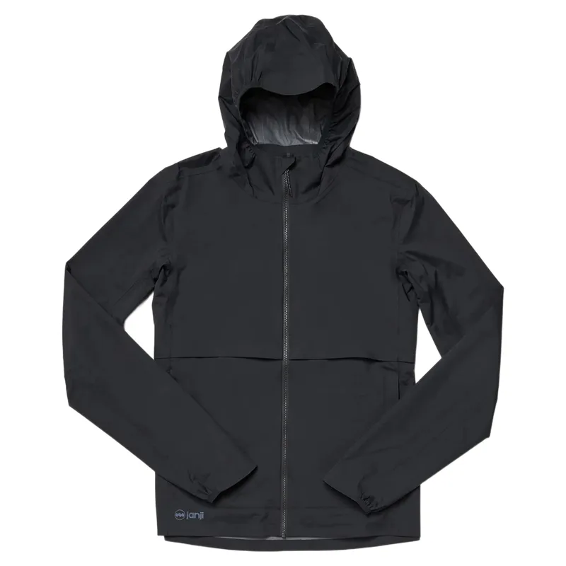 Janji Rainrunner Pack Jacket Men's Waterproof Jacket in Midnight-1