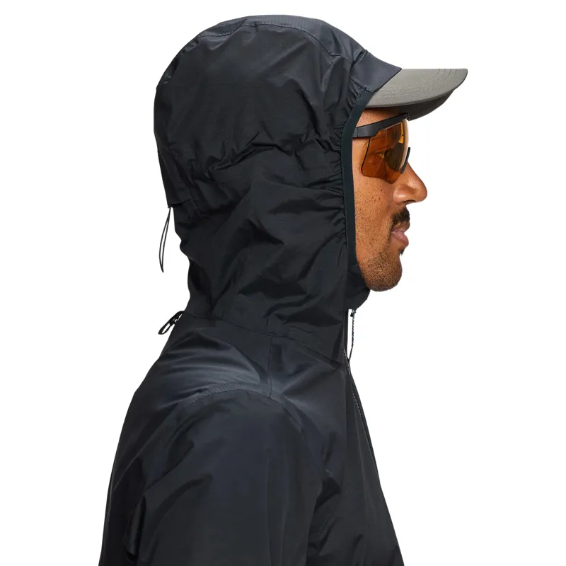 Janji Rainrunner Pack Jacket Men's Waterproof Jacket in Midnight-5