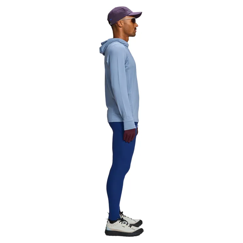 Janji Men's Rover Merino Hoodie in Coast-5