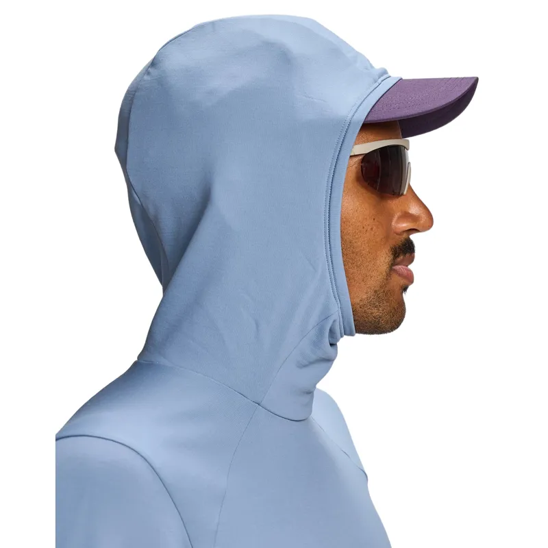 Janji Men's Rover Merino Hoodie in Coast-1