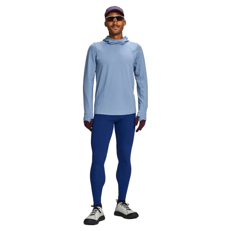 Janji Men's Rover Merino Hoodie in Coast-7
