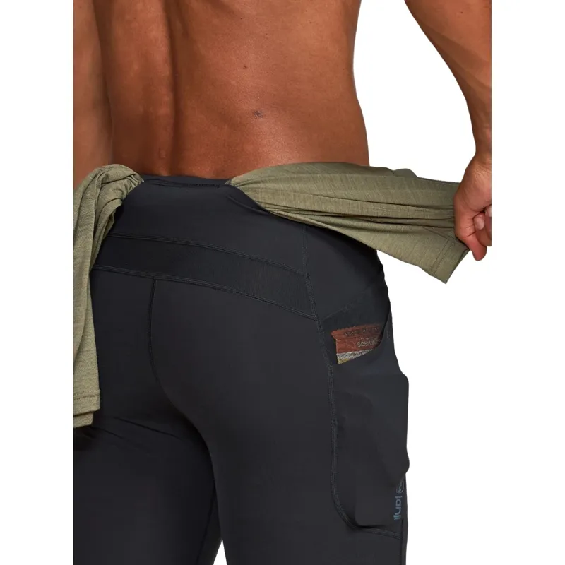 Janji Men's Trail Running Tights in Midnight-2
