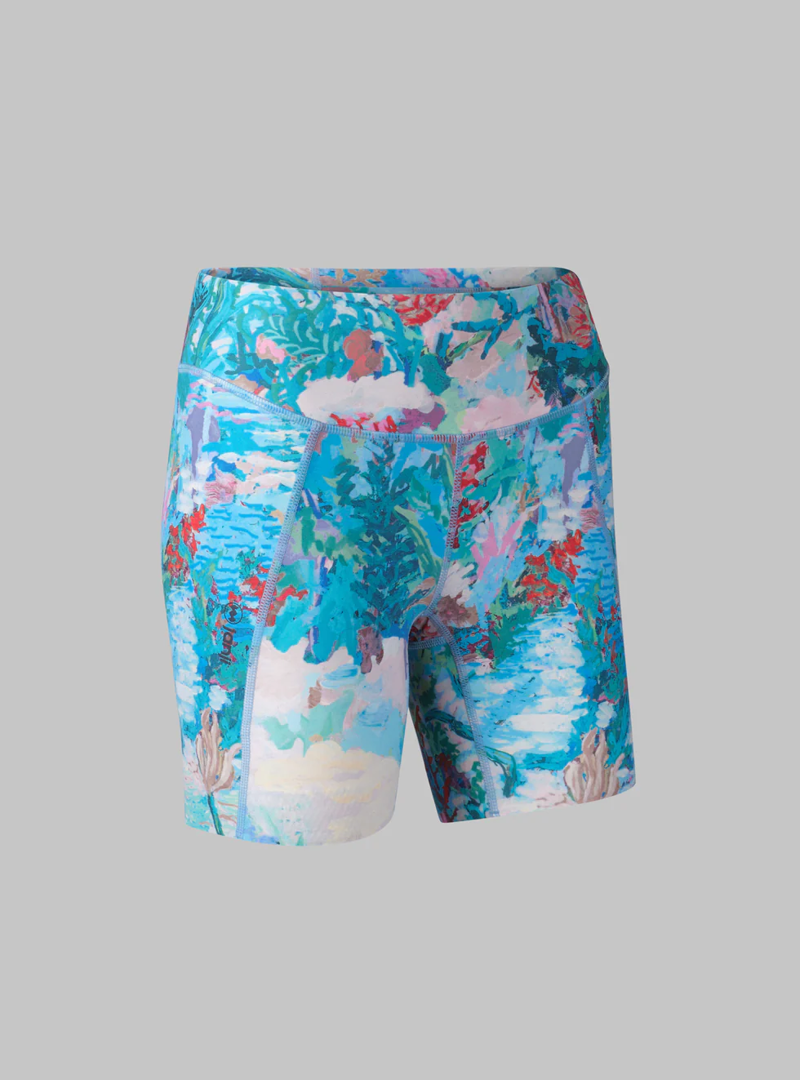 Janji Pace Short Women's 5inch Running Short in Bay of Fires
