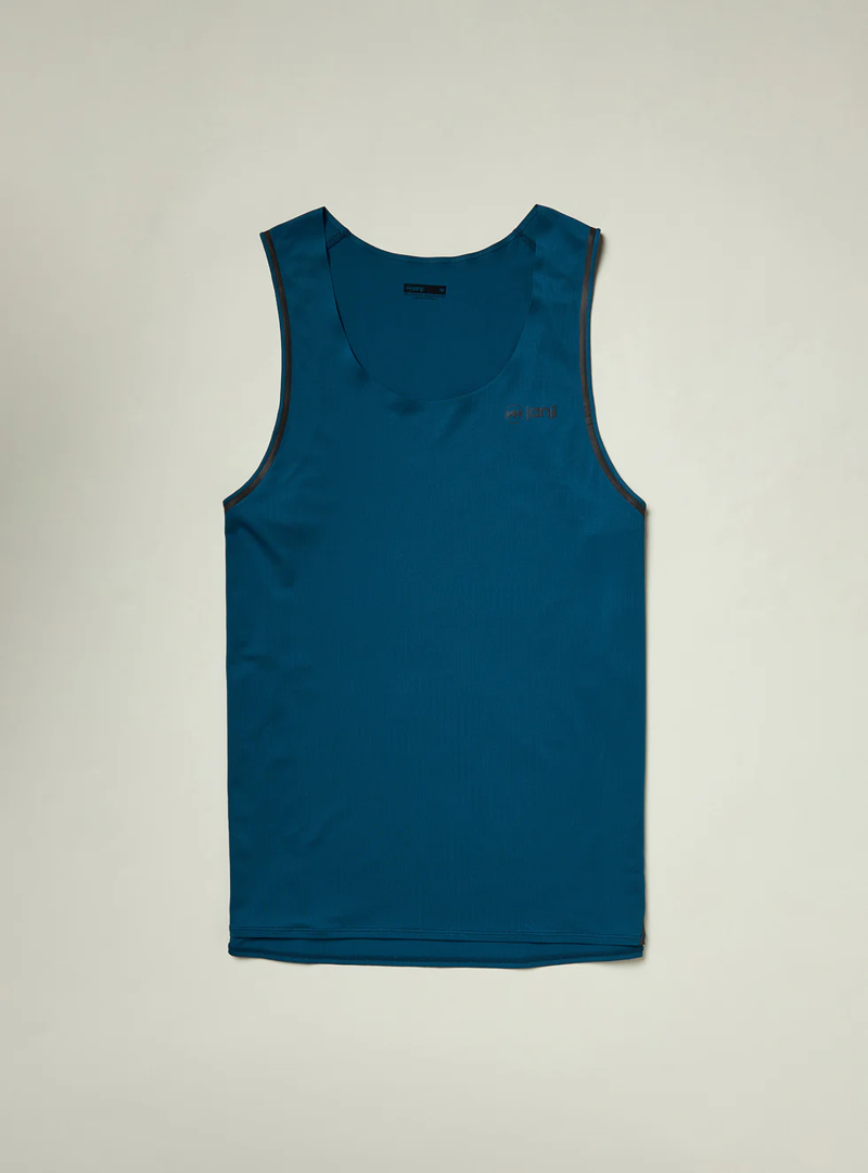 Janji Pinnacle Ultra Men's Singlet in Tidal-1